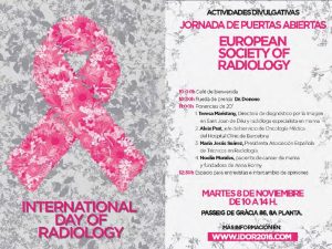 Lee más sobre el artículo Jornada de la Sociedad Europea de Radiología y España Salud