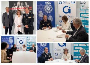 Lee más sobre el artículo El Ministerio del Interior, a través de la Jefatura Superior de Policía de Cataluña, firma un acuerdo de colaboración con el Institut Guttmann y la Fundación España Salud