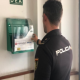 Todas las dependencias de la Policía Nacional en Navarra están ya cardioprotegidas por España Salud